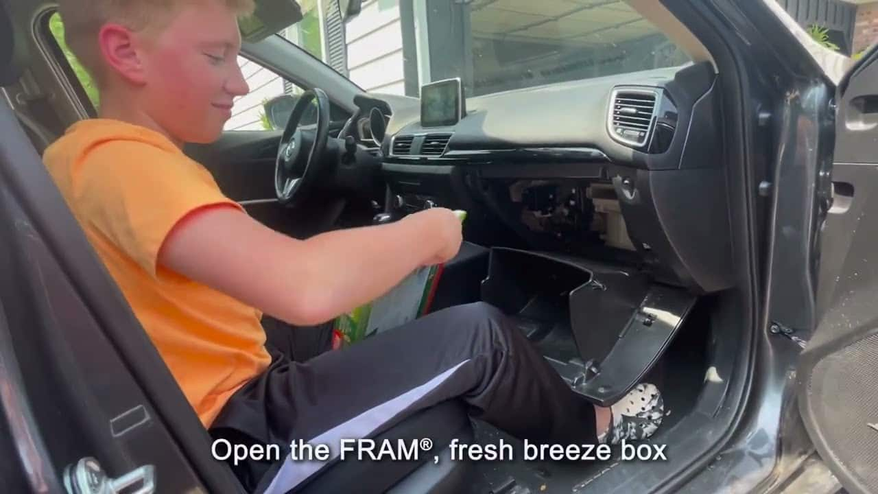 Now it's easier than ever to change your cabin air filter 