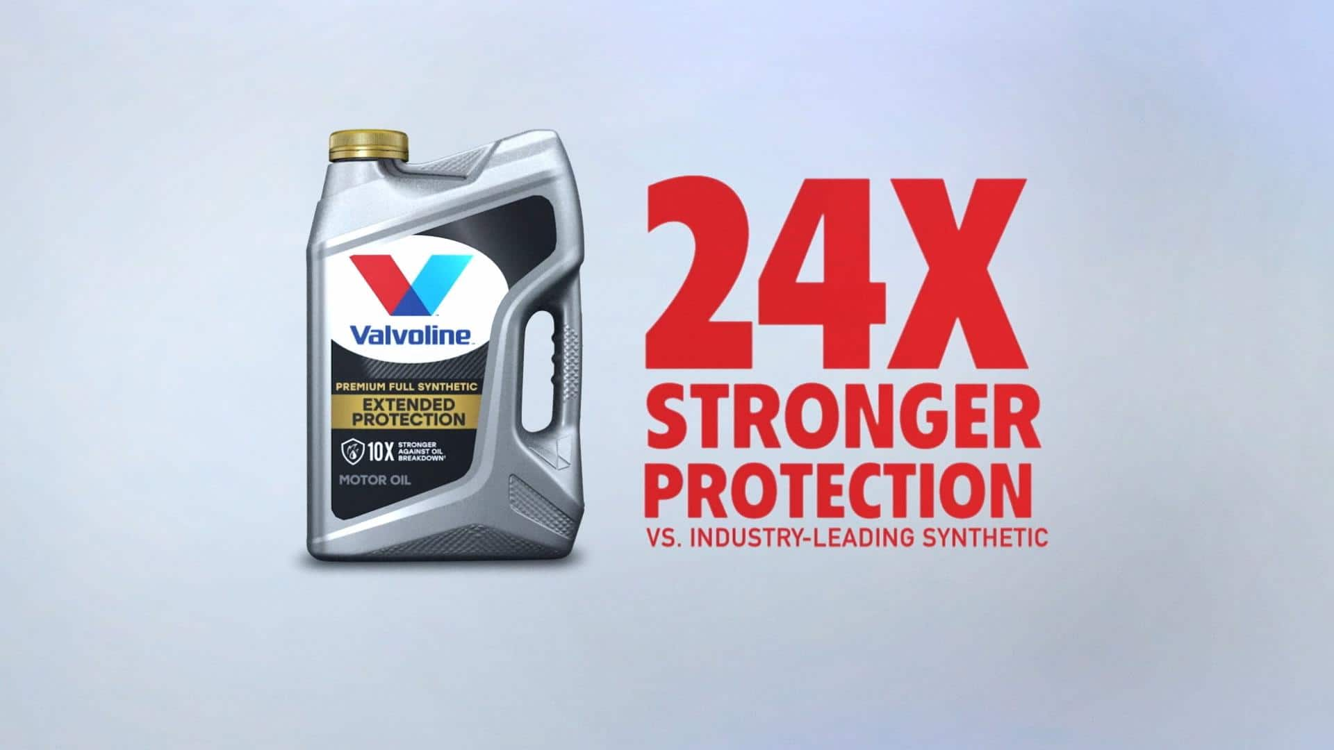 Valvoline Full Synthetic Motor Oil is 24X Stronger 