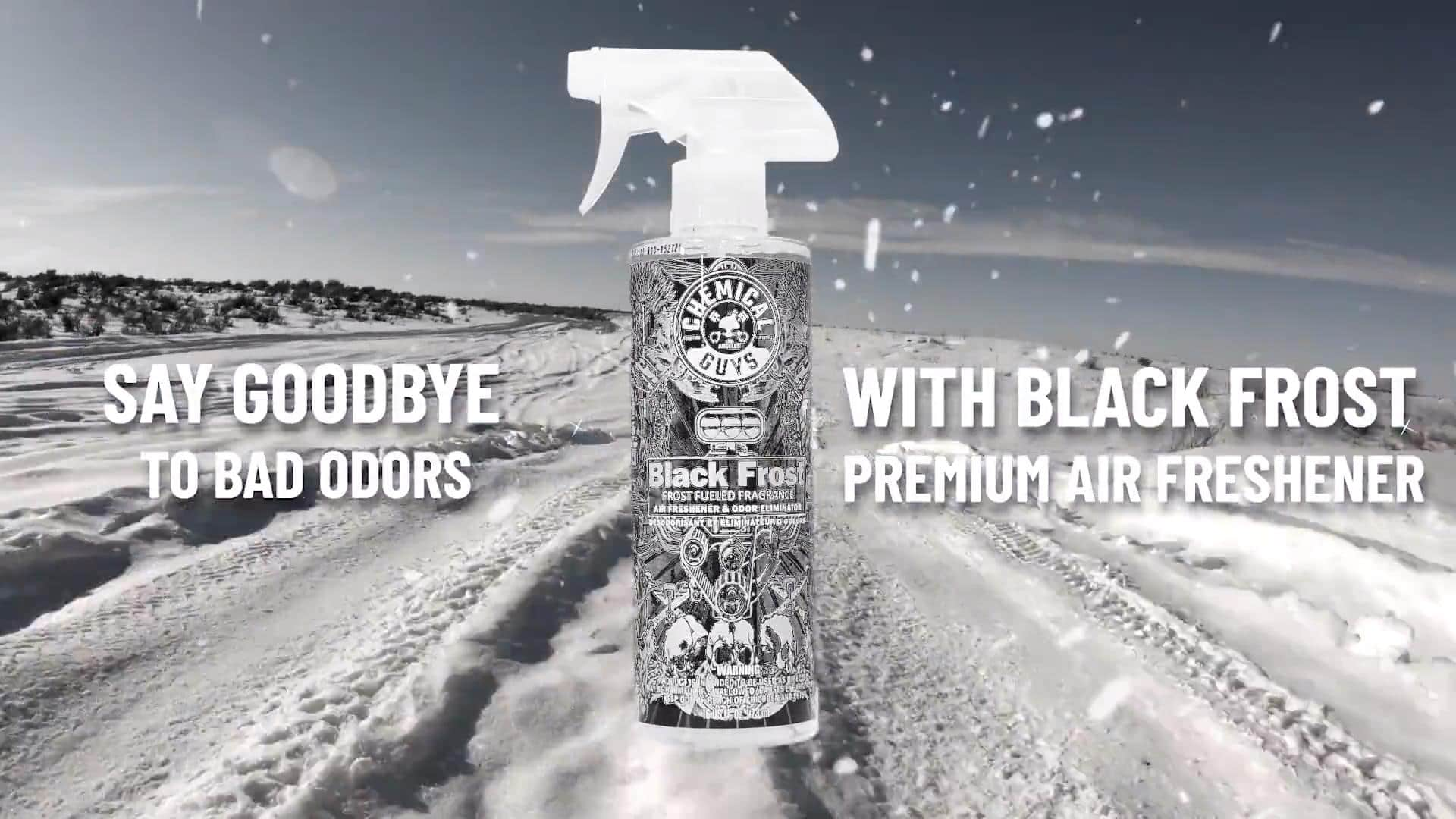 Black Frost Scent Air Freshener And Odor Eliminator 