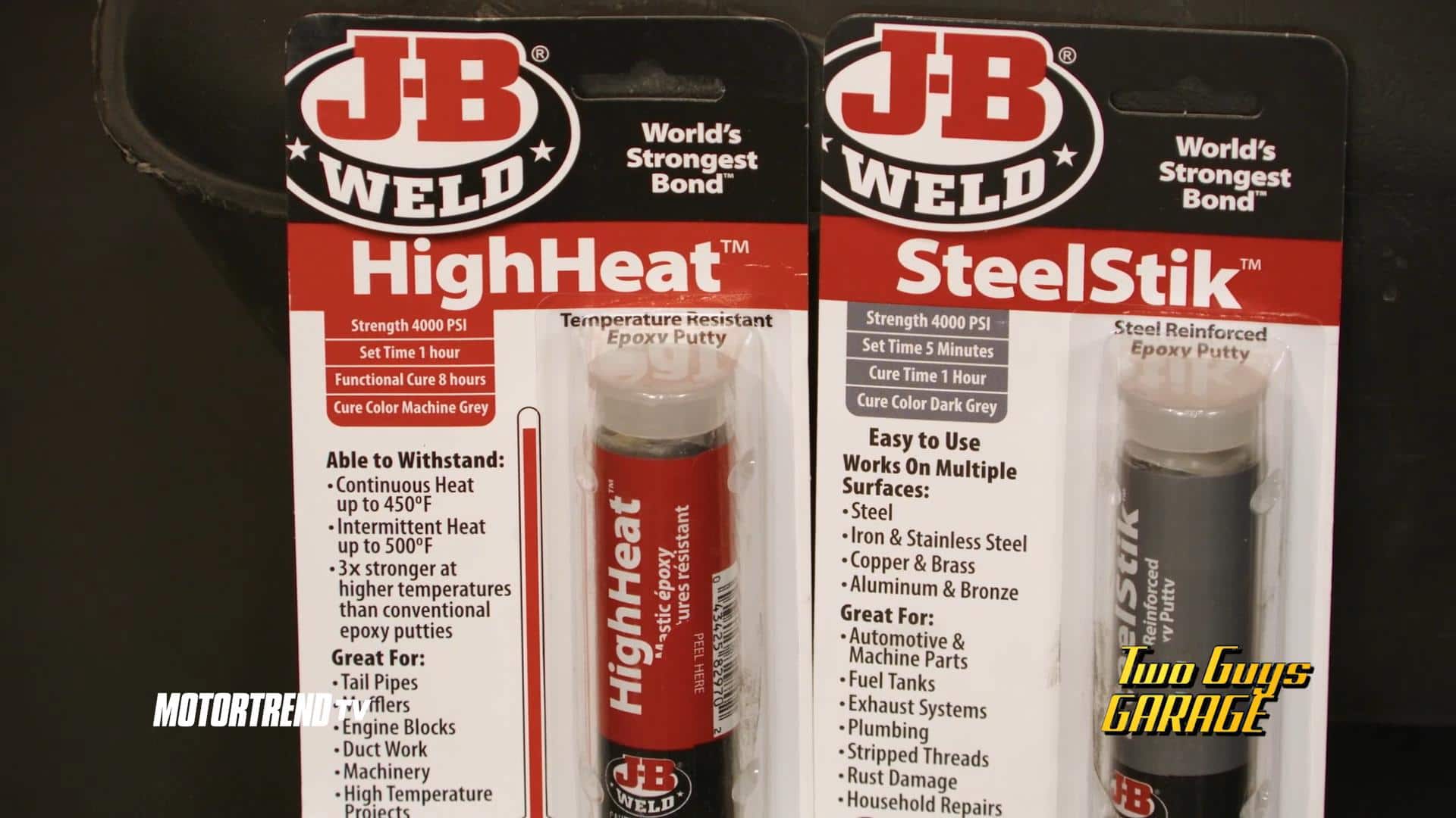 TGG 2306 JB Weld_Putty Sticks Tech Tip 