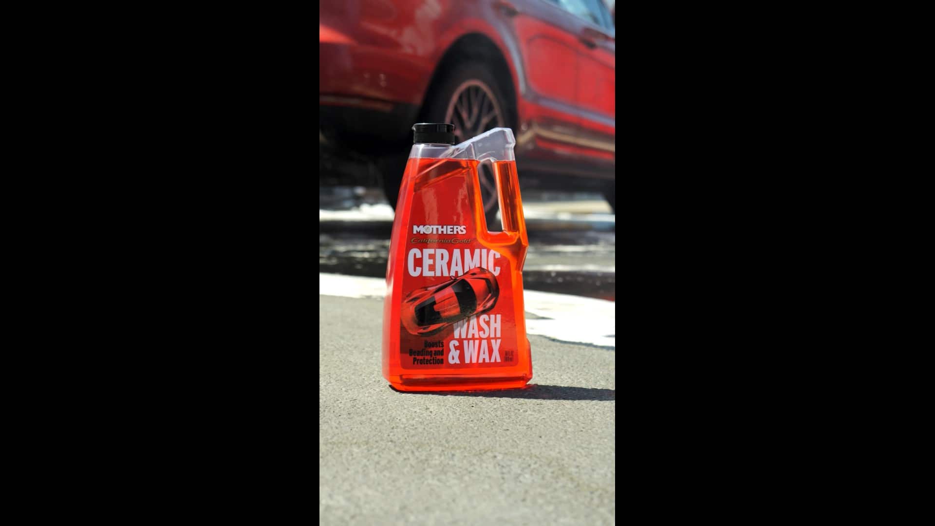 Mothers Foam Cannon Ceramic Wash and Wax ASMR 